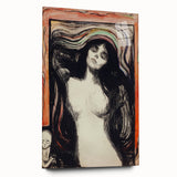 Edvard Munch's Madonna - Iconic Expressionist Oil Painting Print
