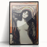 Edvard Munch's Madonna - Iconic Expressionist Oil Painting Print