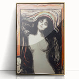 Edvard Munch's Madonna - Iconic Expressionist Oil Painting Print