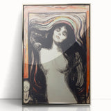 Edvard Munch's Madonna - Iconic Expressionist Oil Painting Print