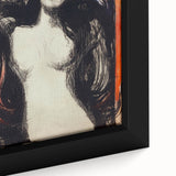 Edvard Munch's Madonna - Iconic Expressionist Oil Painting Print