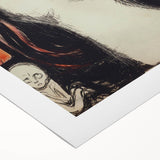 Edvard Munch's Madonna - Iconic Expressionist Oil Painting Print