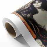 Edvard Munch's Madonna - Iconic Expressionist Oil Painting Print