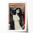 Edvard Munch's Madonna - Iconic Expressionist Oil Painting Print