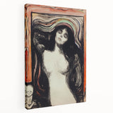 Edvard Munch's Madonna - Iconic Expressionist Oil Painting Print