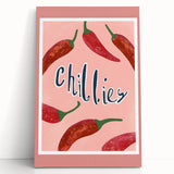 A large black and white canvas print of assorted fruits, ideal for kitchen wall art.