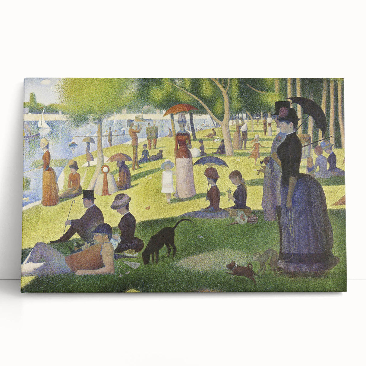 A Sunday on La Grande Jatte by Seurat: Classic Impressionist Wall Art