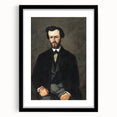 Classic Portrait of Antony Valabrègue - Modern Wall Art by Cézanne