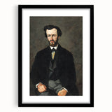 Classic Portrait of Antony Valabrègue - Modern Wall Art by Cézanne
