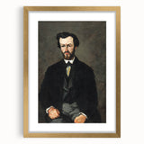 Classic Portrait of Antony Valabrègue - Modern Wall Art by Cézanne
