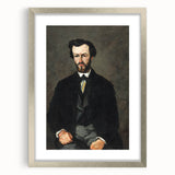 Classic Portrait of Antony Valabrègue - Modern Wall Art by Cézanne