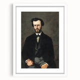 Classic Portrait of Antony Valabrègue - Modern Wall Art by Cézanne