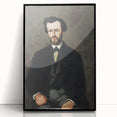Classic Portrait of Antony Valabrègue - Modern Wall Art by Cézanne