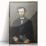Classic Portrait of Antony Valabrègue - Modern Wall Art by Cézanne