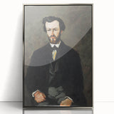 Classic Portrait of Antony Valabrègue - Modern Wall Art by Cézanne