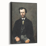 Classic Portrait of Antony Valabrègue - Modern Wall Art by Cézanne