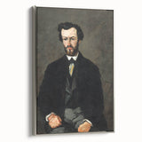 Classic Portrait of Antony Valabrègue - Modern Wall Art by Cézanne
