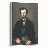 Classic Portrait of Antony Valabrègue - Modern Wall Art by Cézanne