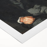 Classic Portrait of Antony Valabrègue - Modern Wall Art by Cézanne