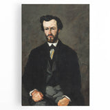 Classic Portrait of Antony Valabrègue - Modern Wall Art by Cézanne