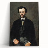 Classic Portrait of Antony Valabrègue - Modern Wall Art by Cézanne