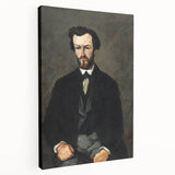 Classic Portrait of Antony Valabrègue - Modern Wall Art by Cézanne