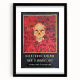 Grateful Dead Retro Wall Art - Vintage New Year's Eve 1987 Poster