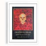 Grateful Dead Retro Wall Art - Vintage New Year's Eve 1987 Poster