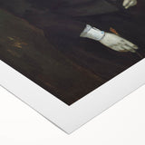 Realism Art Prints - Woman in a Riding Habit by Gustave Courbet Canvas Art