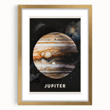 STEM Learning Wall Art - Jupiter Planet Educational Print