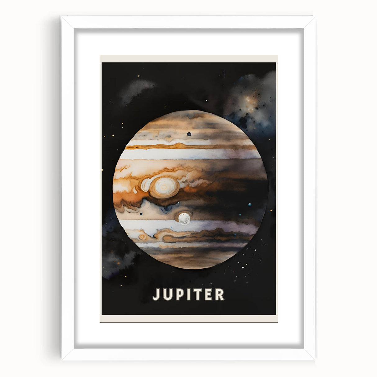 STEM Learning Wall Art - Jupiter Planet Educational Print