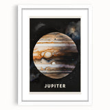 STEM Learning Wall Art - Jupiter Planet Educational Print