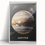 STEM Learning Wall Art - Jupiter Planet Educational Print