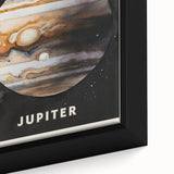 STEM Learning Wall Art - Jupiter Planet Educational Print