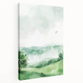 Misty Green Hills Nursery Wall Art - Baby Room & Kids Decor