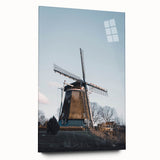 Large abstract wall art on acrylic glass showcasing swirling autumn colors, ideal for bedroom or dining room decor.