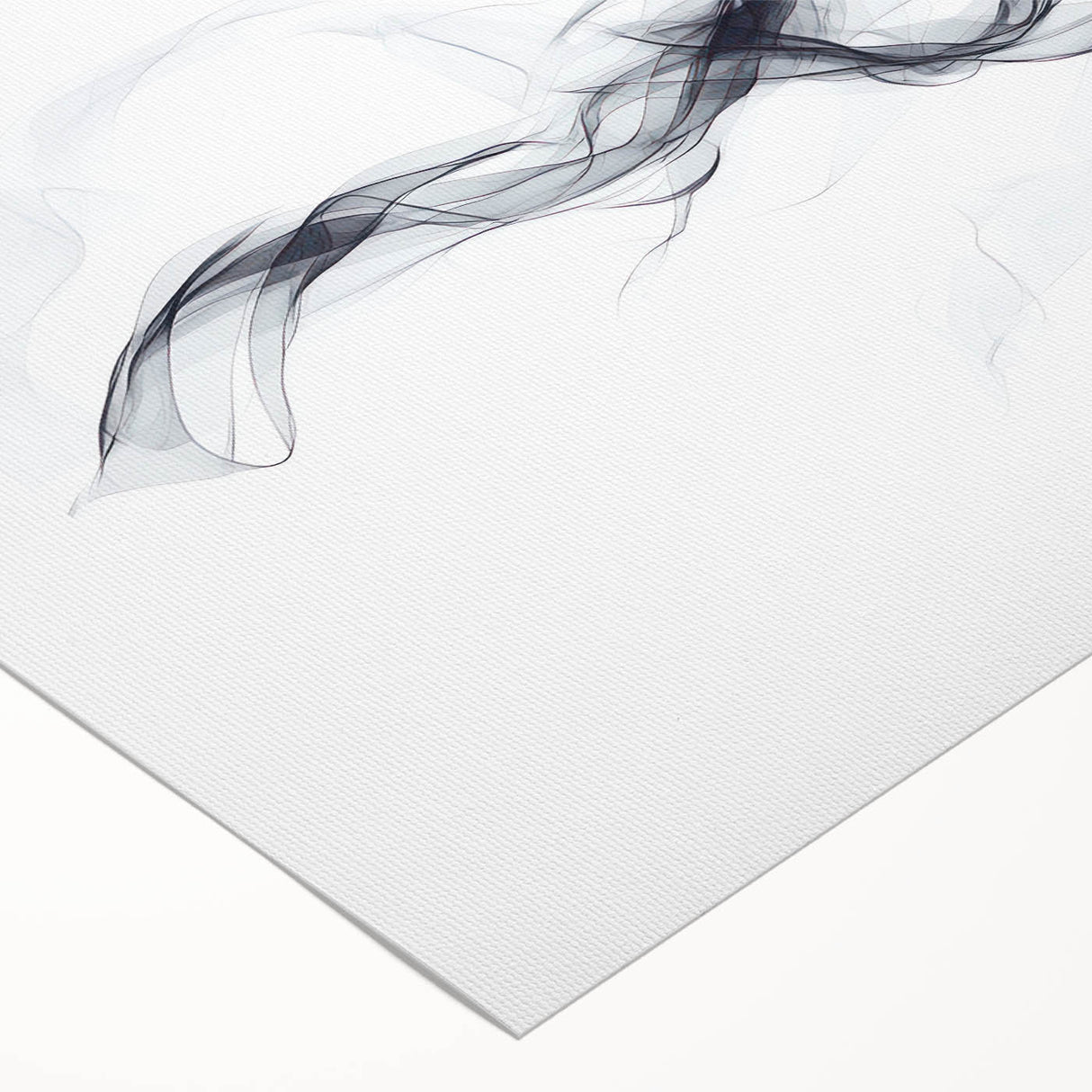 Smoky Grace – Minimalist Emotive Ballerina Silhouette Wall Art
