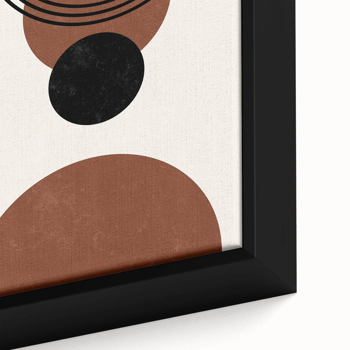 Framed Dining Room Prints – Geometric Abstract Canvas Art