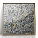 Modern Office Art - Abstract Black & White Office Wall Art Print