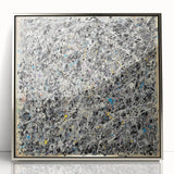 Modern Office Art - Abstract Black & White Office Wall Art Print