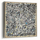 Modern Office Art - Abstract Black & White Office Wall Art Print