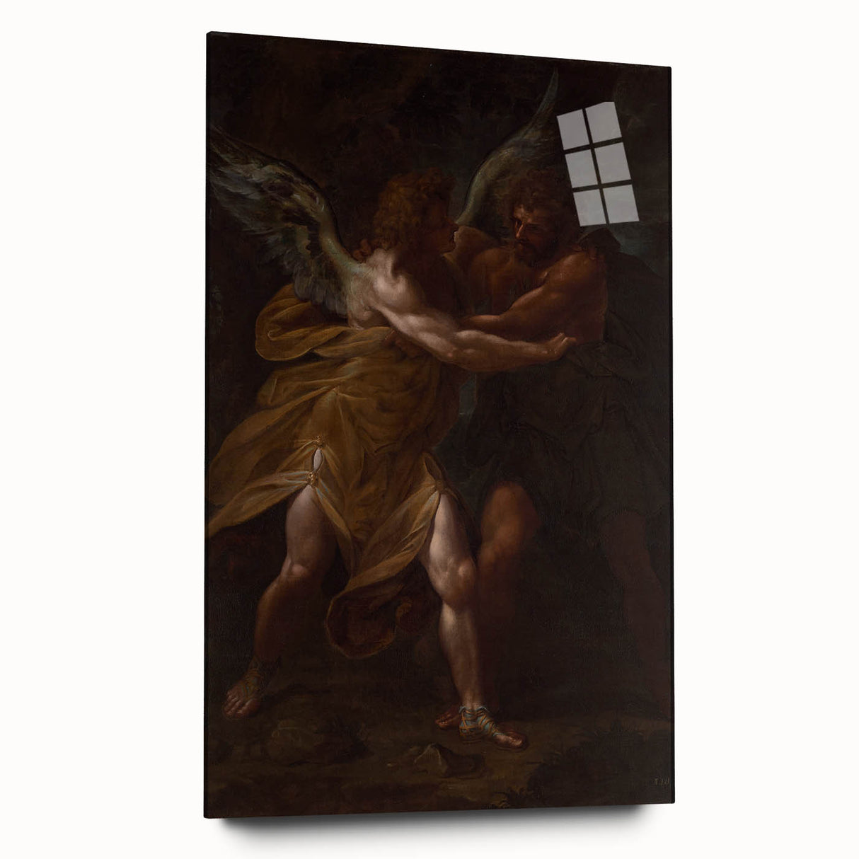 Baroque Art Landscape - Historical Print with Rich Detailing
