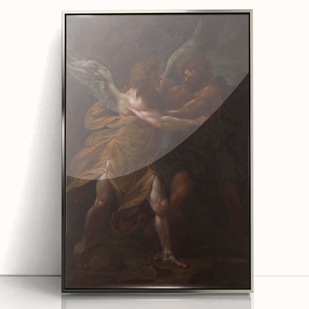 Baroque Art Landscape - Historical Print with Rich Detailing