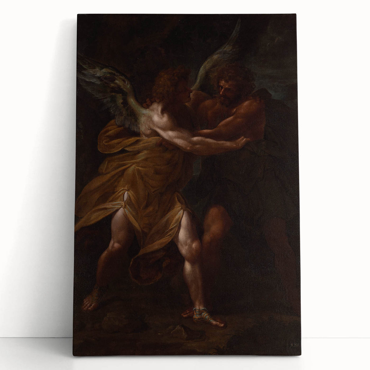 Baroque Art Landscape - Historical Print with Rich Detailing