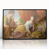 Neoclassical Art Print: Cymon and Iphigenia by West - 18th Century Classicism