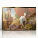 Neoclassical Art Print: Cymon and Iphigenia by West - 18th Century Classicism