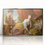 Neoclassical Art Print: Cymon and Iphigenia by West - 18th Century Classicism