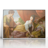 Neoclassical Art Print: Cymon and Iphigenia by West - 18th Century Classicism
