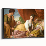 Neoclassical Art Print: Cymon and Iphigenia by West - 18th Century Classicism