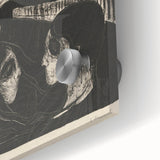 Expressionist Attraction I Print – Dramatic Black and White Wall Art